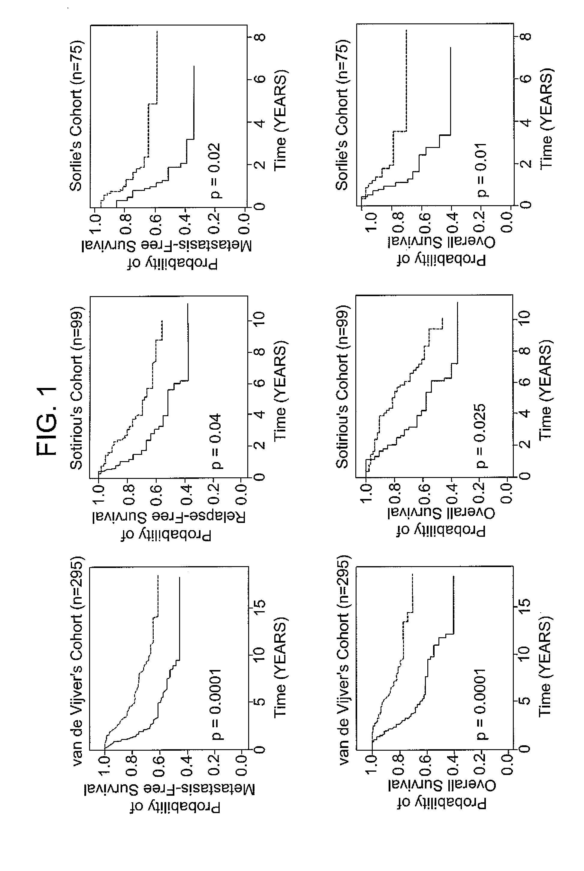 Gene expression signature of genomic instability in breast cancer