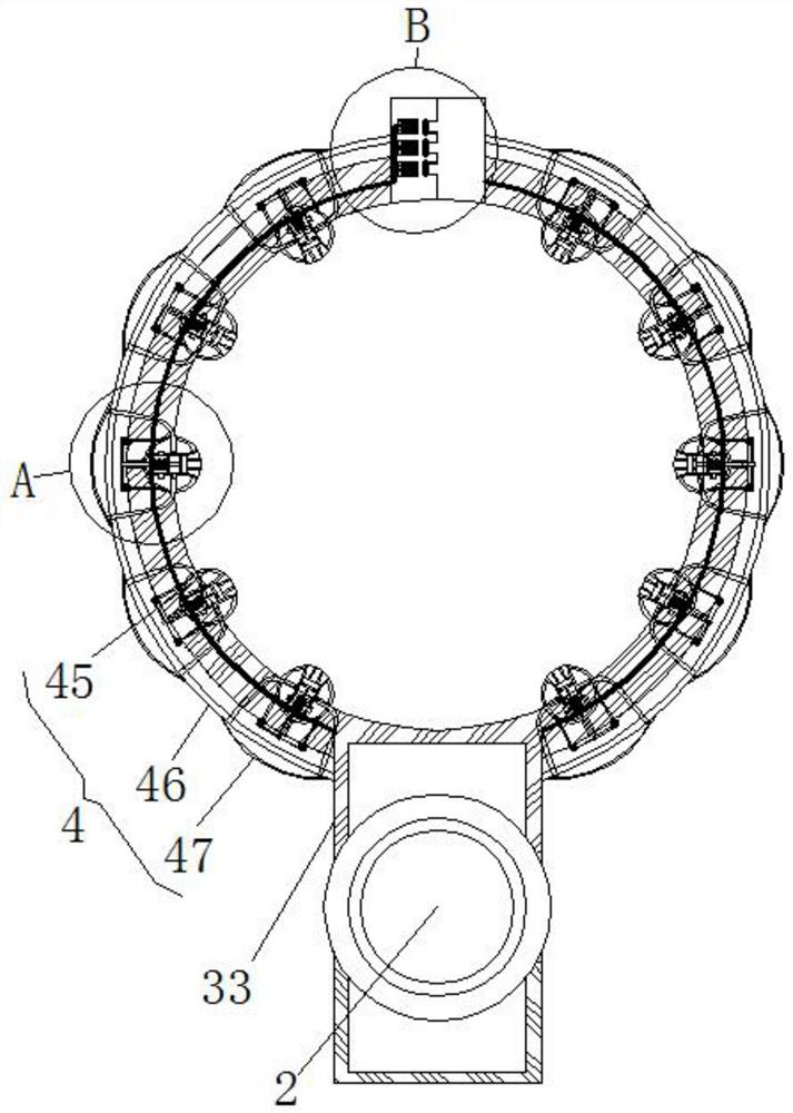 Gastrointestinal surgery intestinal tract anastomat convenient for doctors to adjust directions