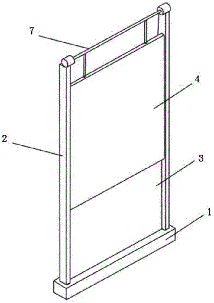 Liftable noise barrier based on wind speed change