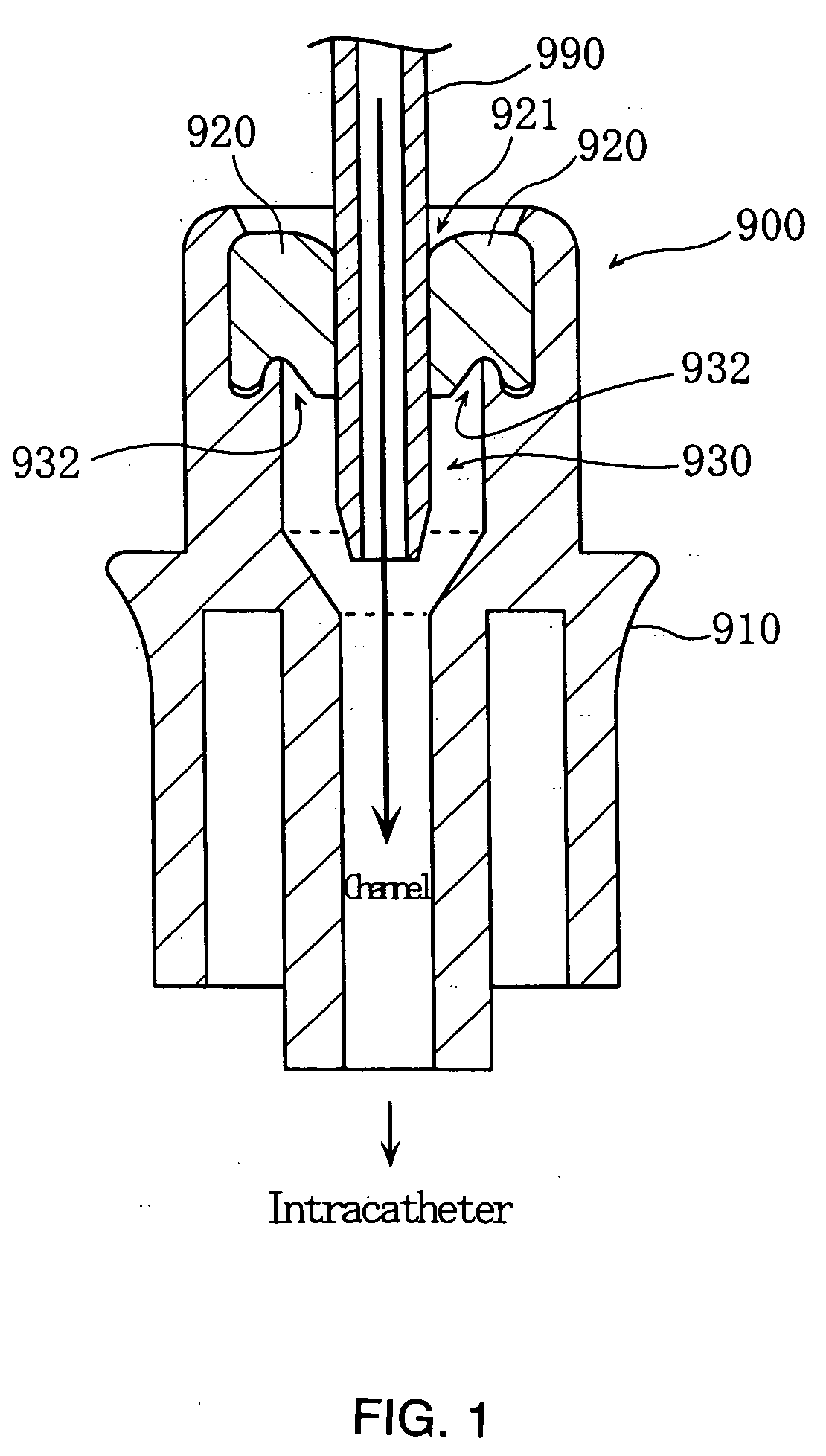 Mixture injection port