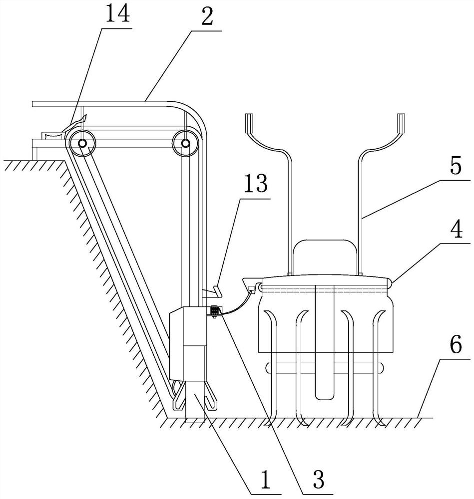 A rail micro-tillage system for terraced tea gardens