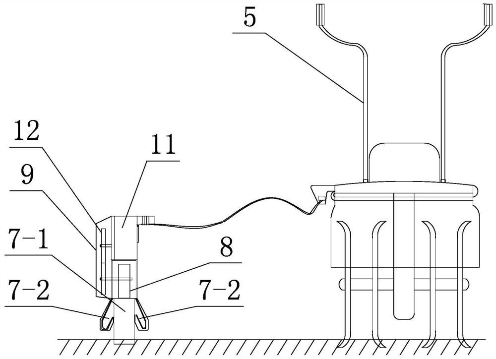 A rail micro-tillage system for terraced tea gardens