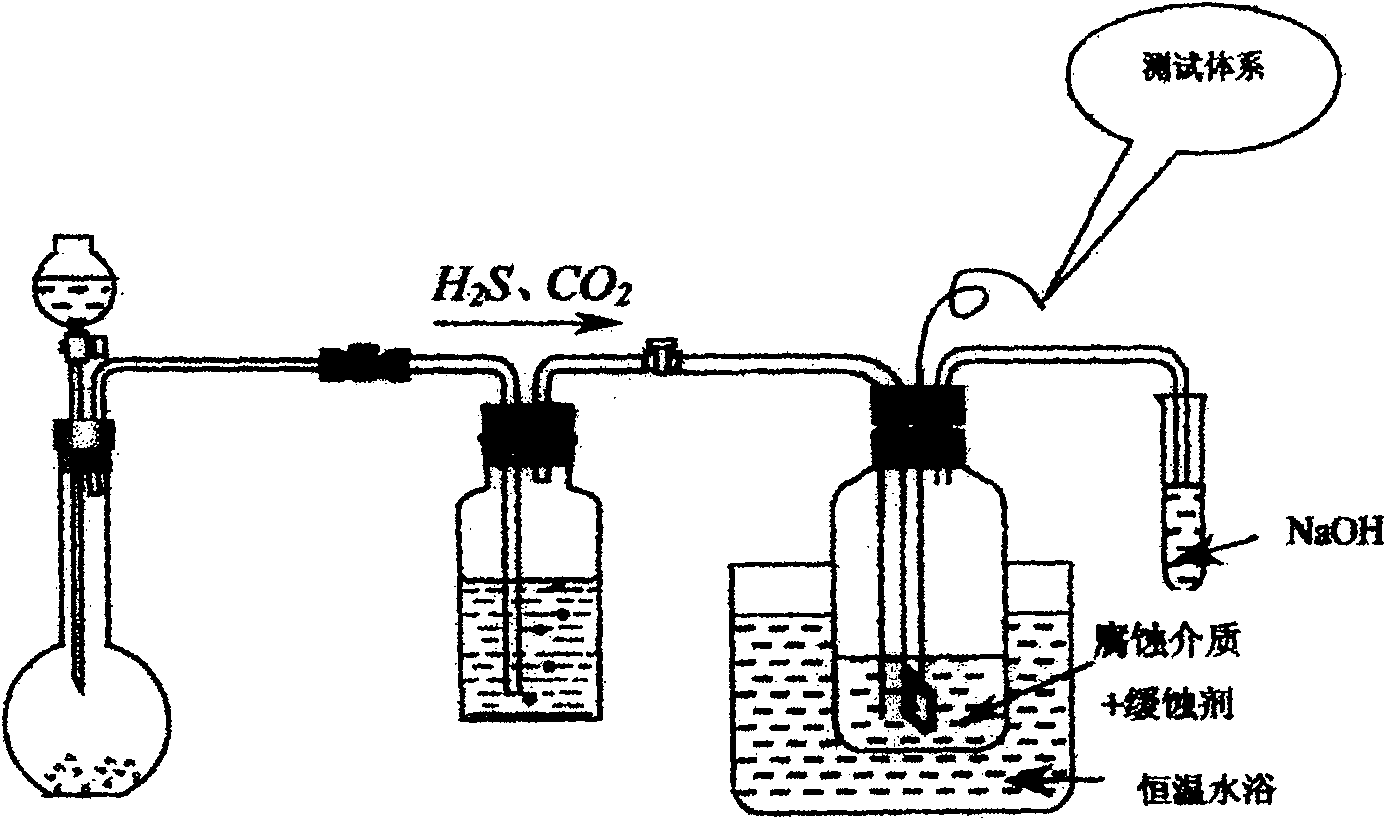 Corrosion inhibitor resistant to H2S and CO2