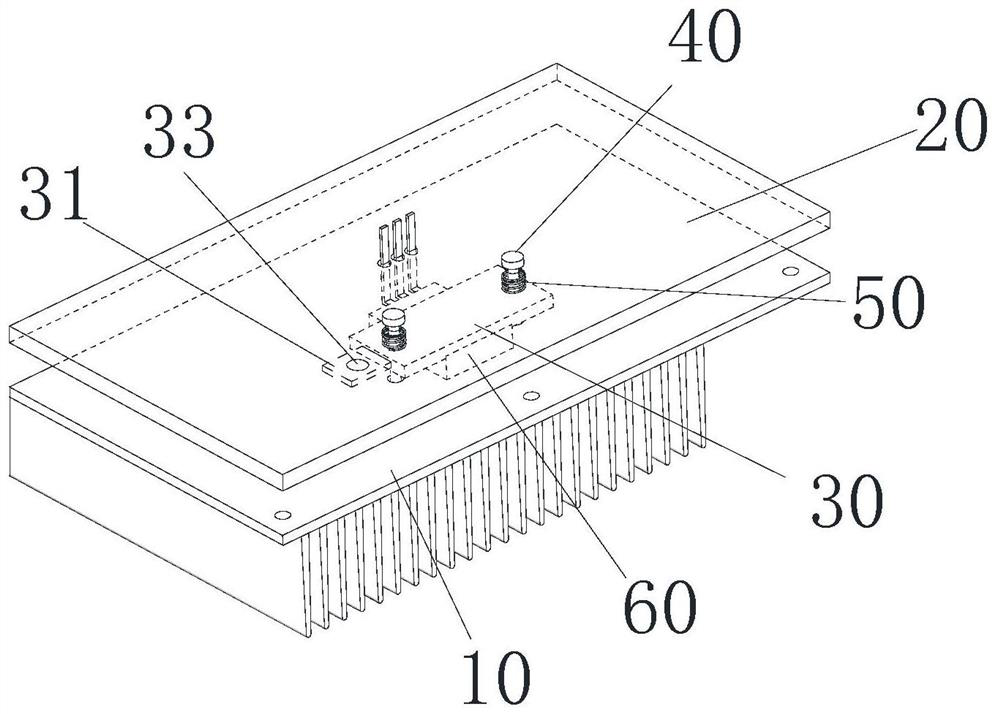 Mounting structure for switch tube and air conditioner