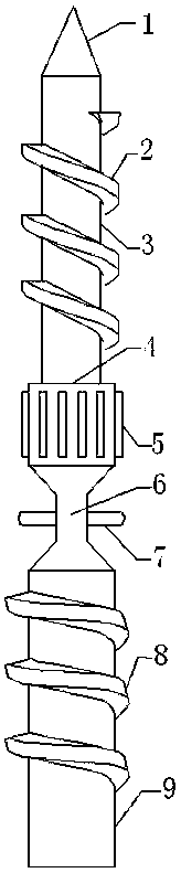 High-precision novel screw