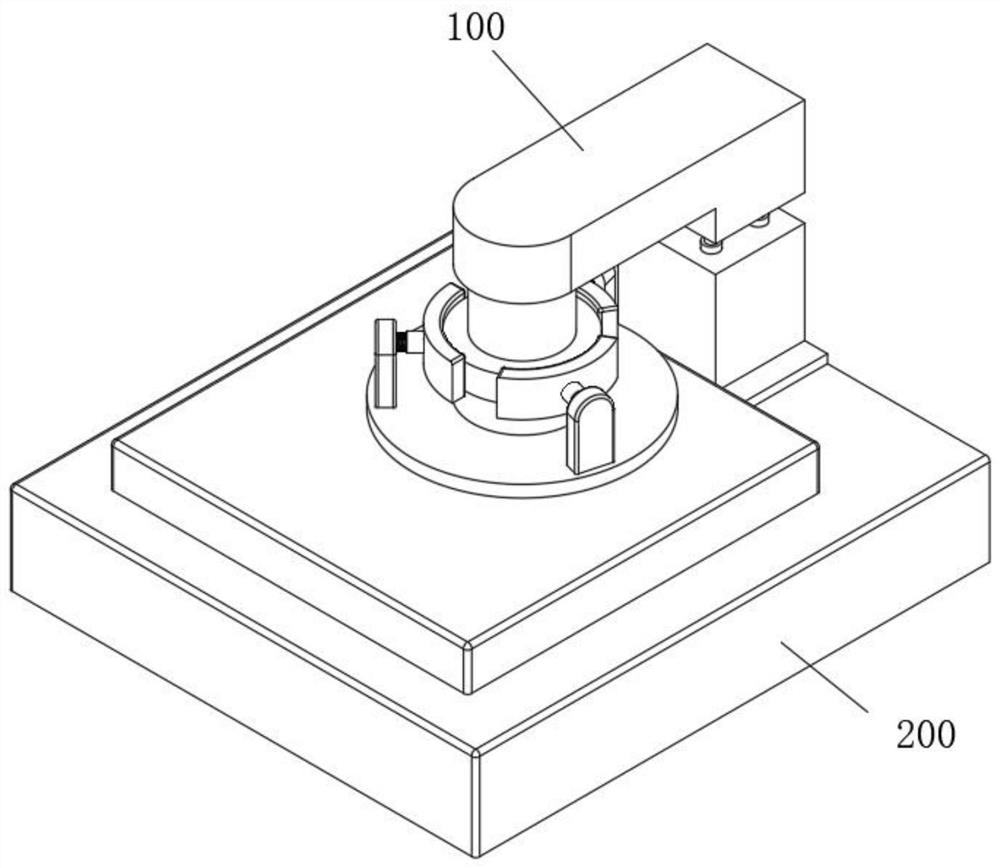 Molding grinding machine for grinding intelligent loudspeaker magnet