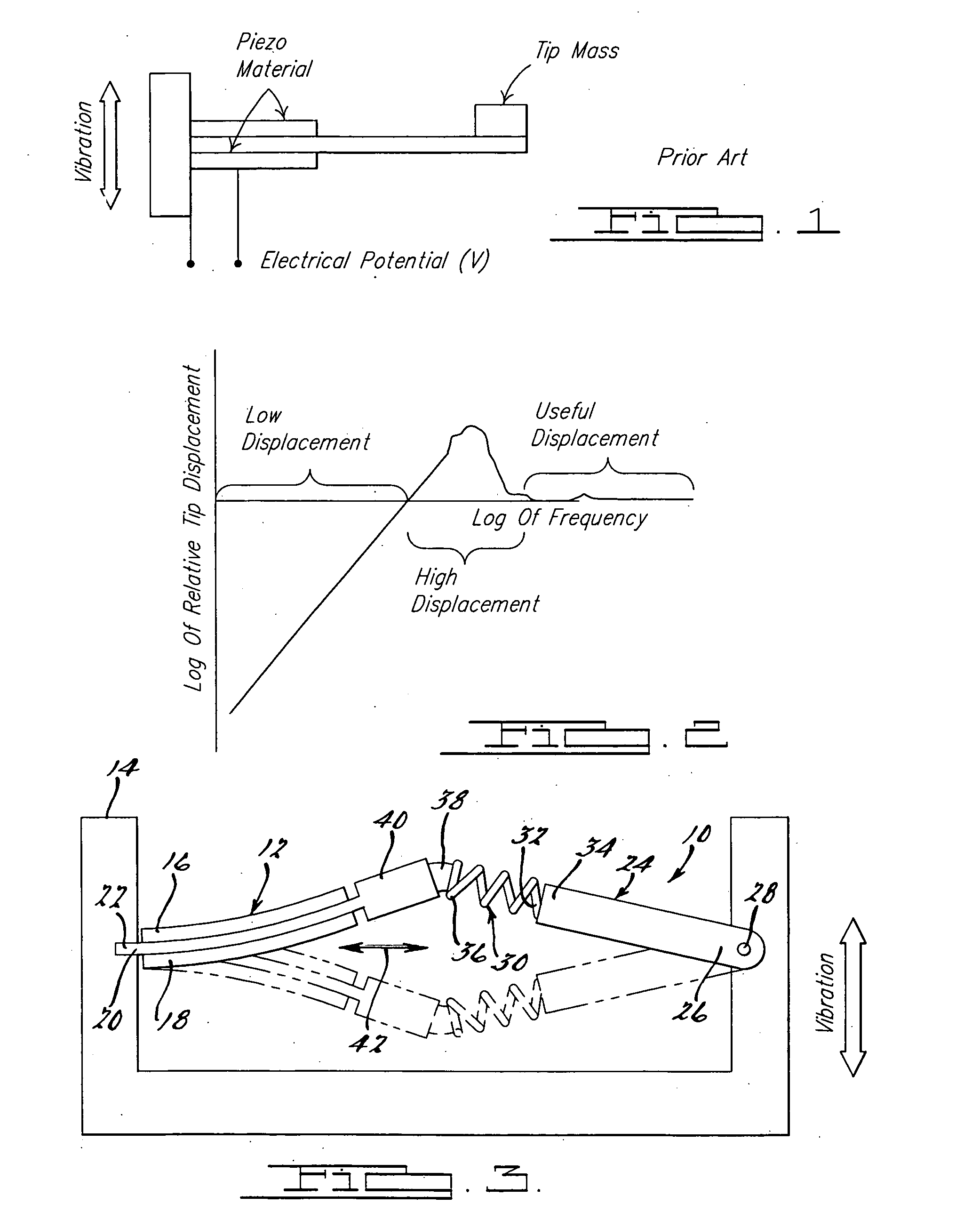 Strain energy shuttle apparatus and method for vibration energy harvesting