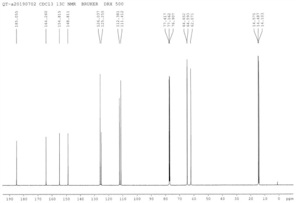 A kind of new method for preparing drotaverine hydrochloride intermediate