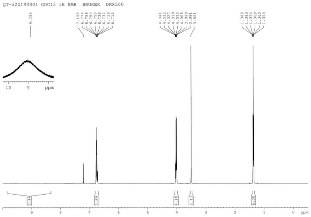 A kind of new method for preparing drotaverine hydrochloride intermediate