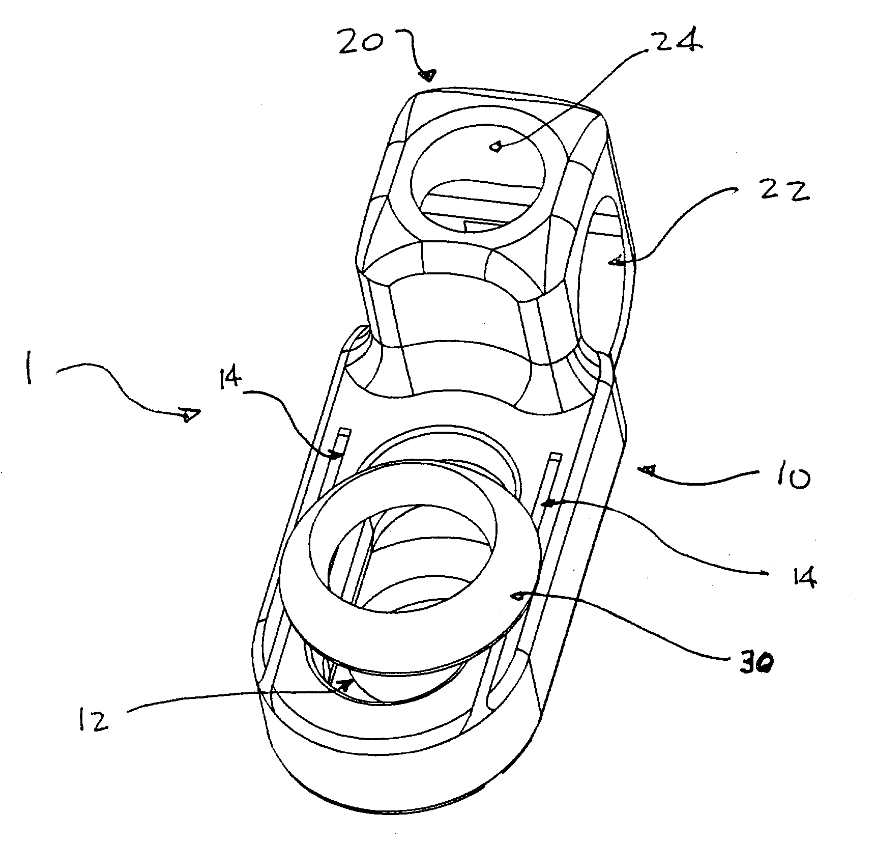 Snap-in washers and assemblies thereof