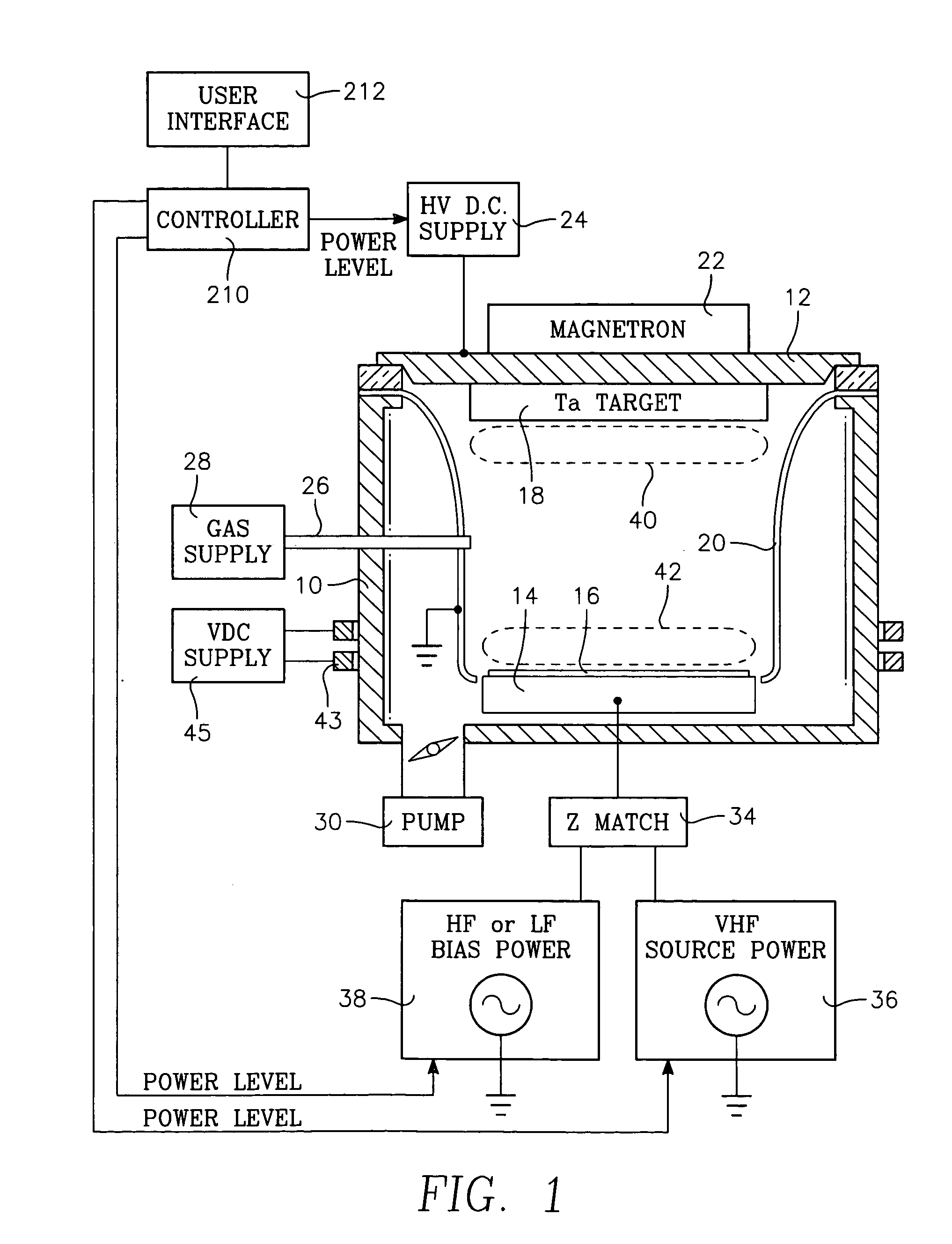 Physical vapor deposition plasma reactor with VHF source power applied through the workpiece