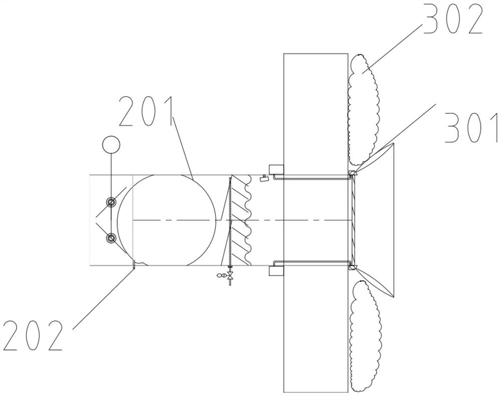 A self-cleaning fresh air intake system and its operating method