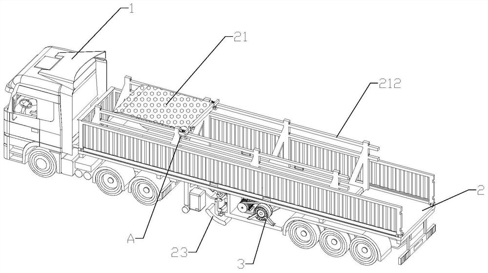 Trailer with coasting protection