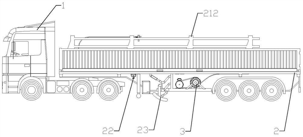 Trailer with coasting protection