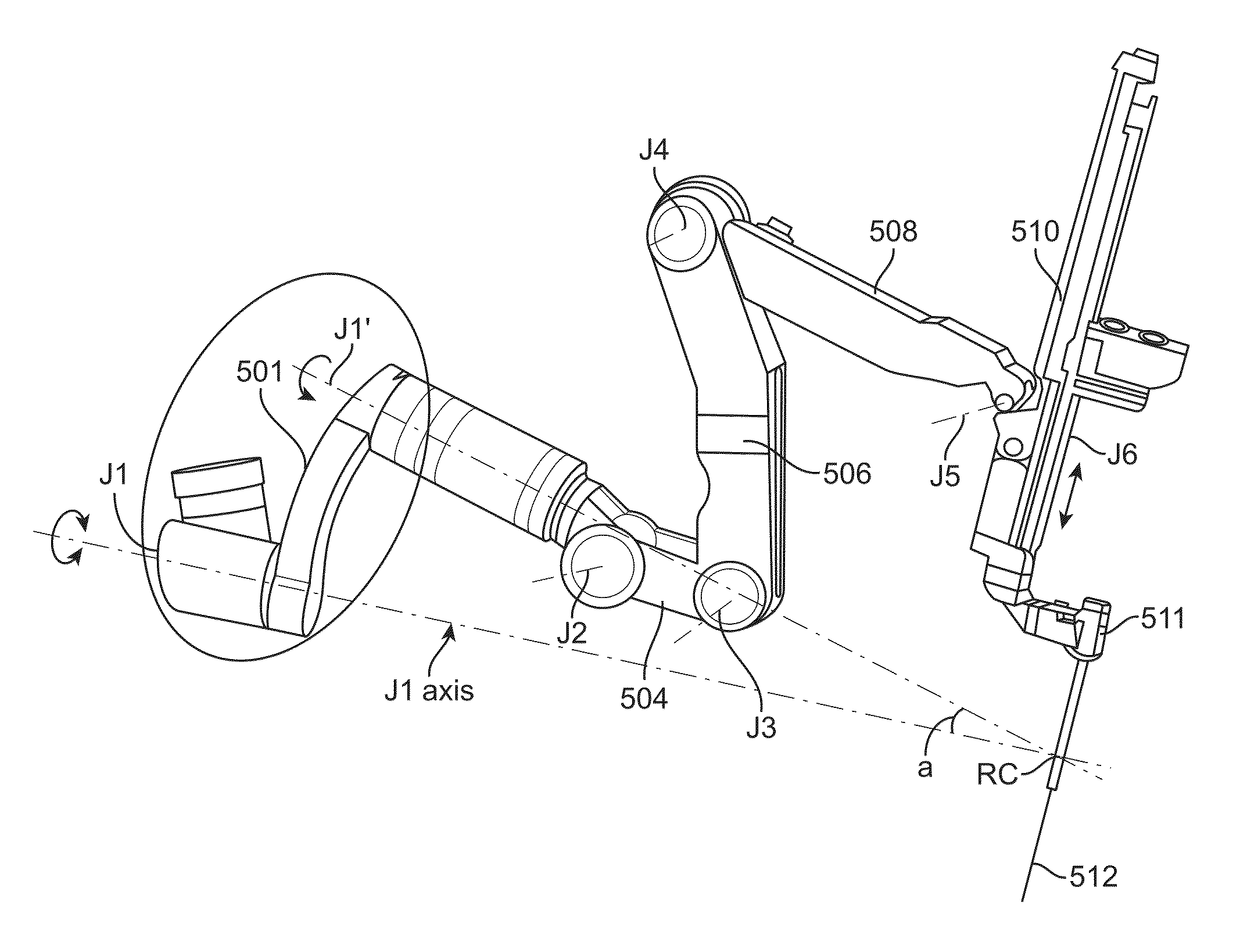 Systems and methods for tracking a path using the null-space