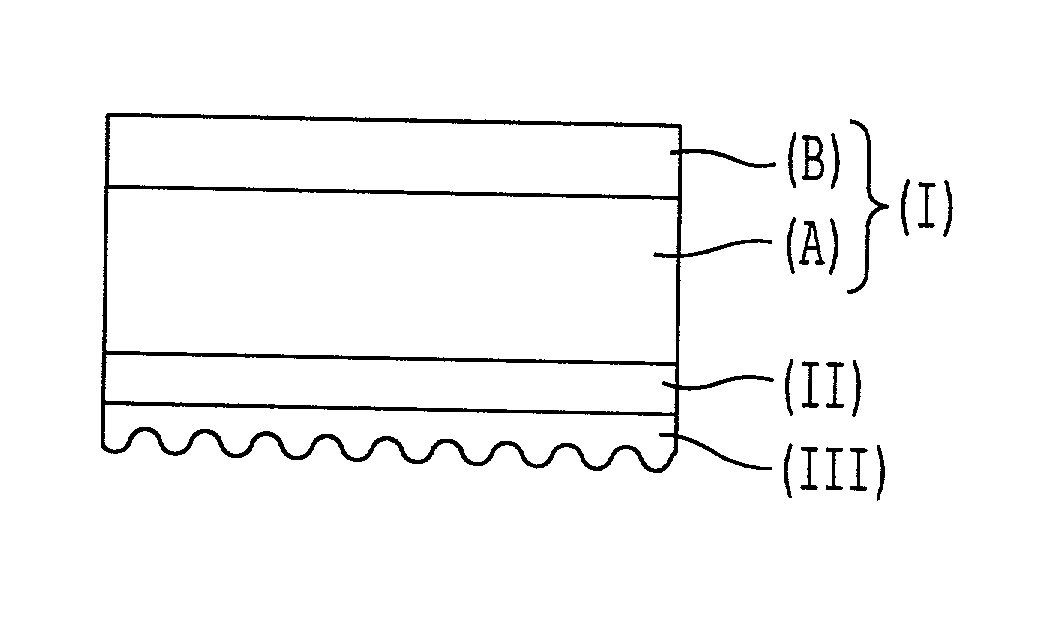 Label for in-mold decorating and labeled resin molded article