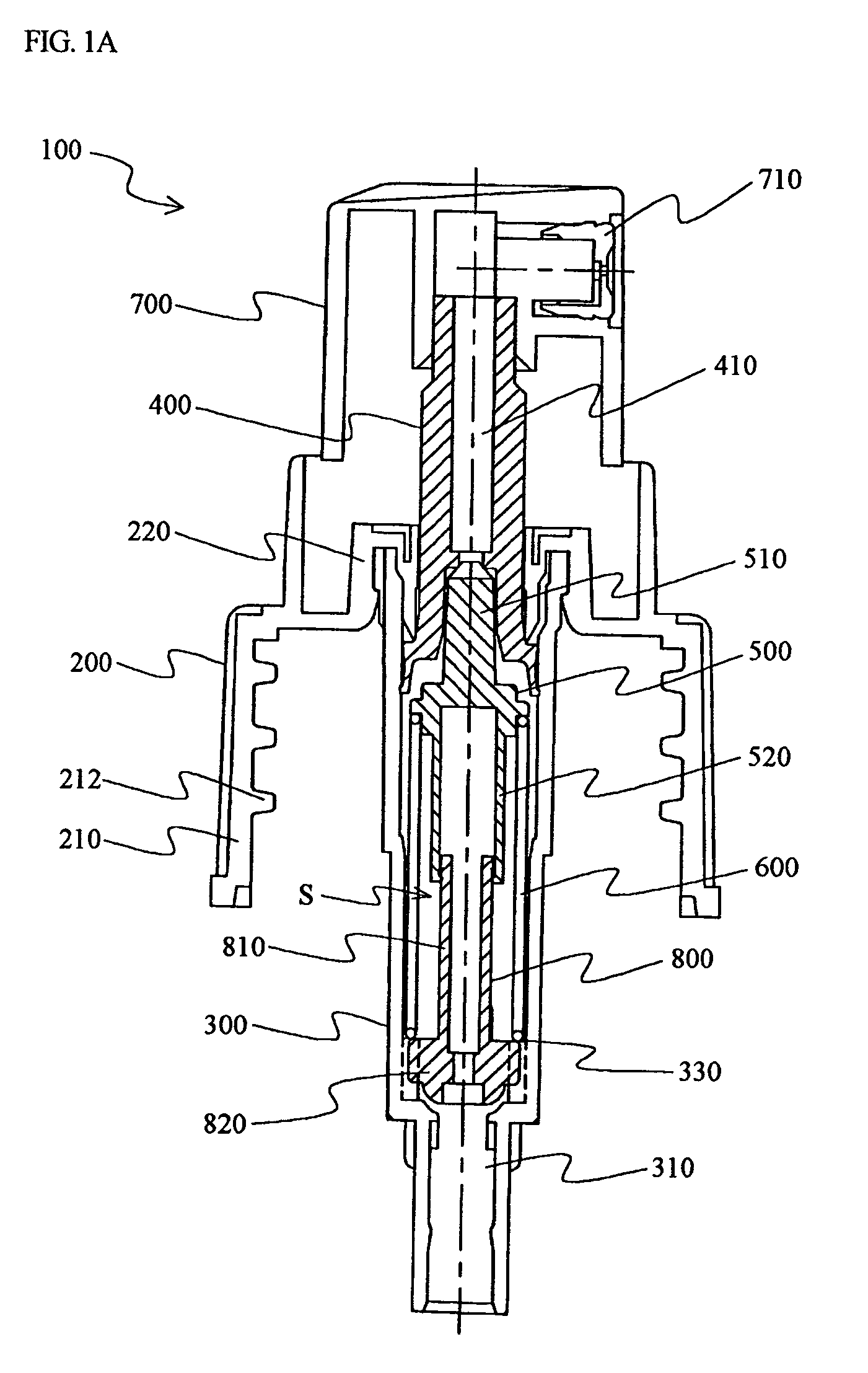 Low profile, fine mist, finger-operated, precompression-type spray pump