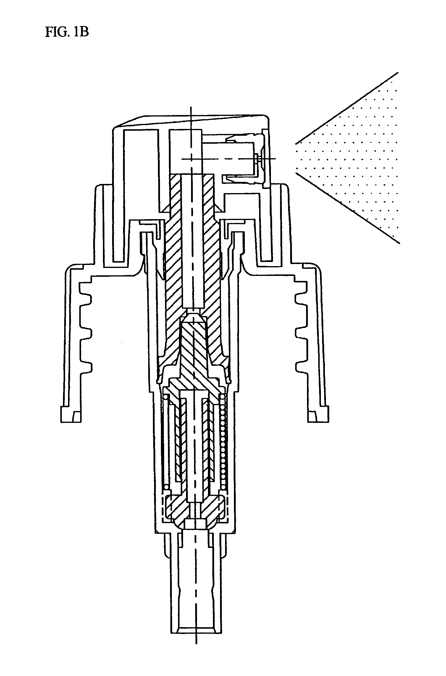 Low profile, fine mist, finger-operated, precompression-type spray pump