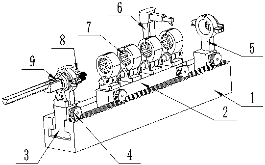 Robot for removing sausage casing of ham sausage