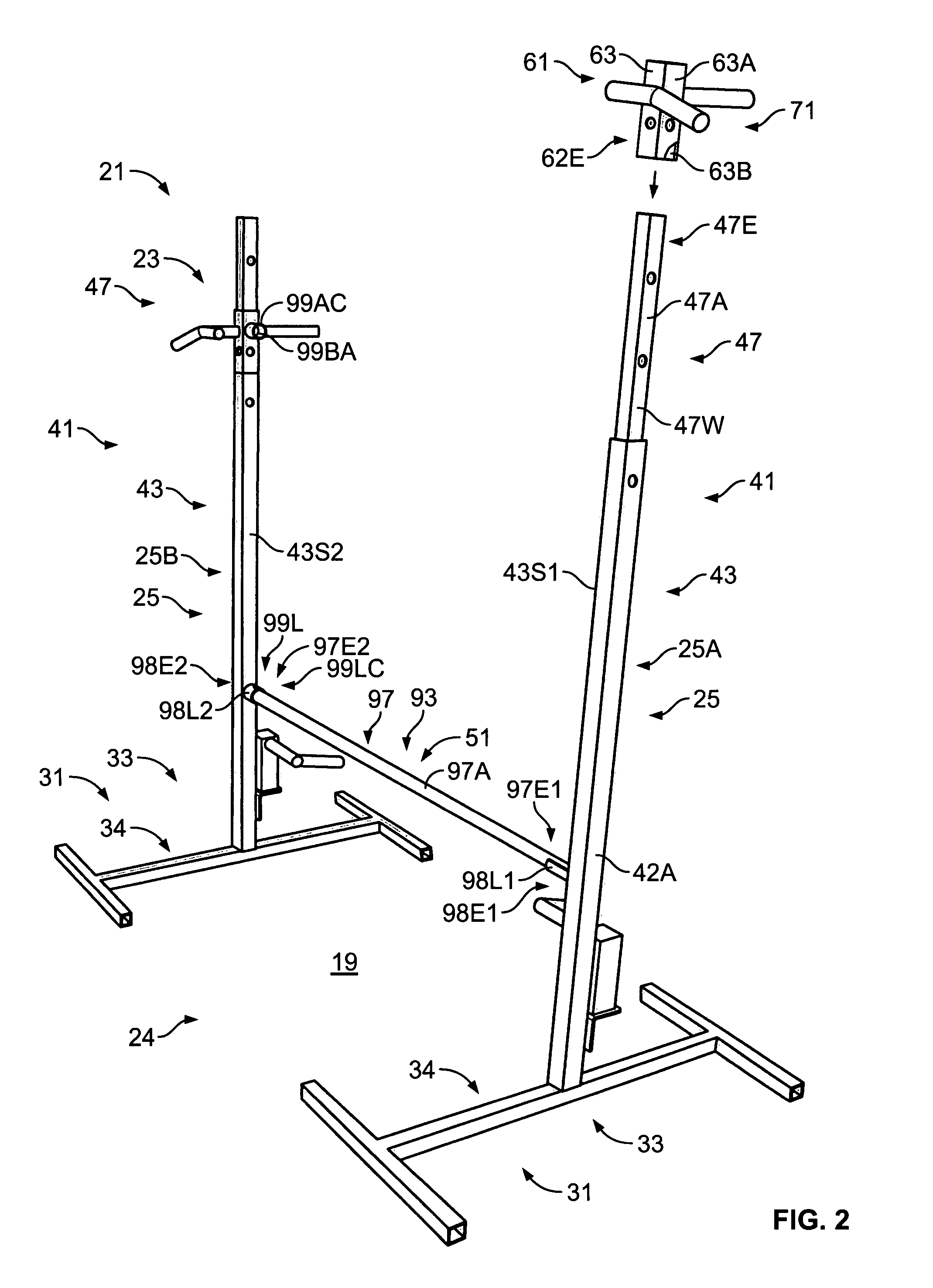 Exercise system and related methods