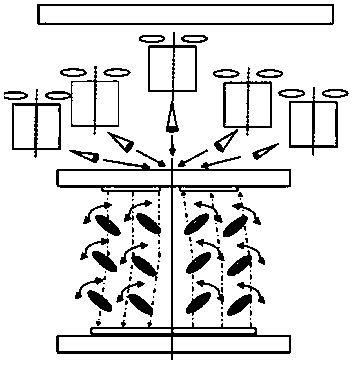 A liquid crystal spatial light modulator with controllable outgoing light direction