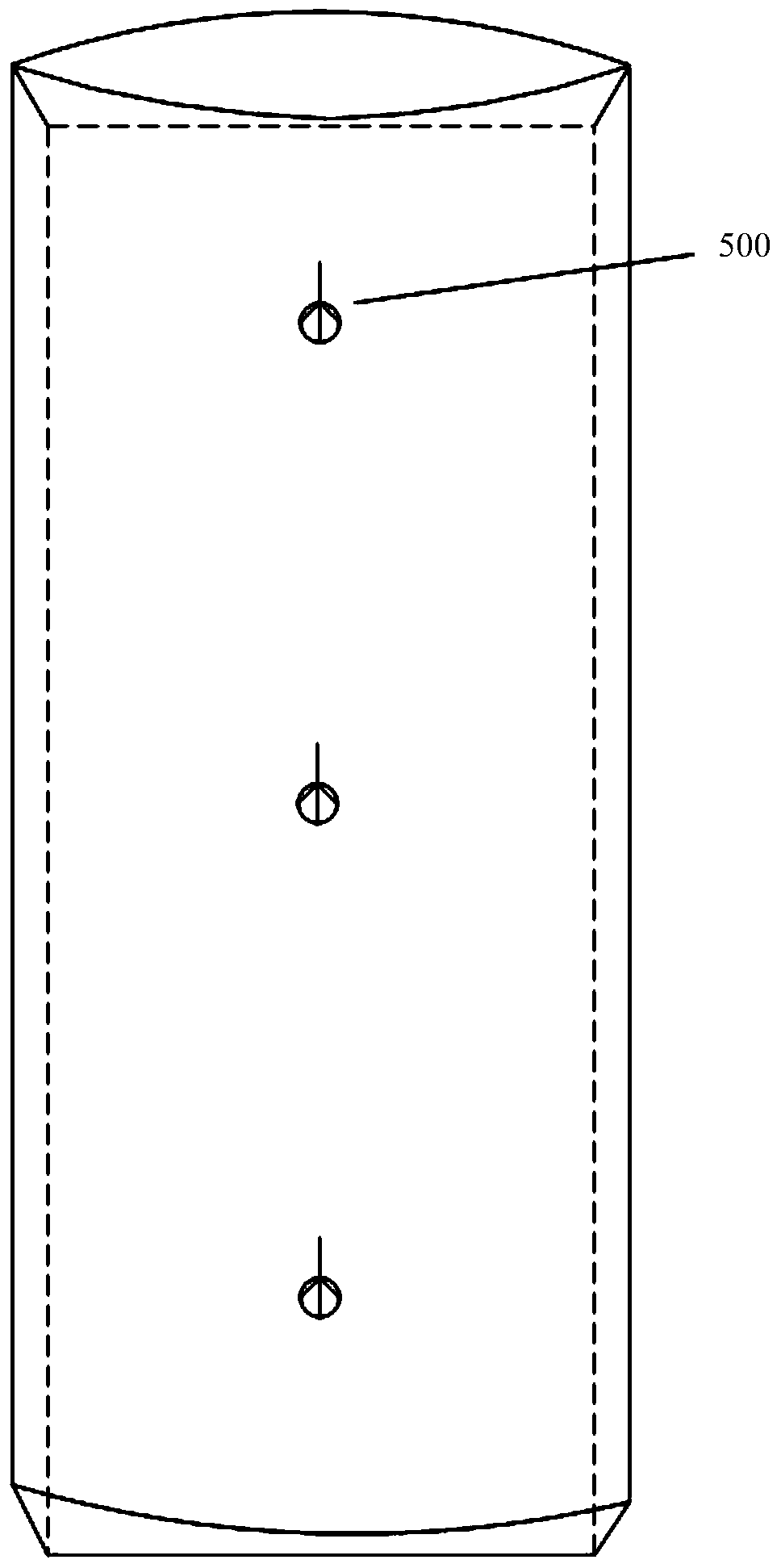 A scanning bed and a method for measuring height and weight of the scanning bed