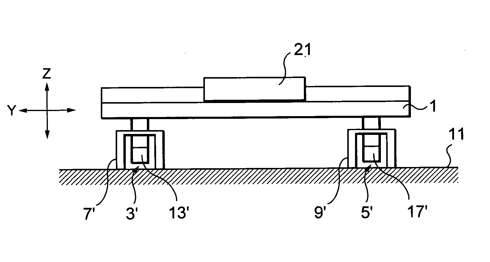 Ultrasonic float-up device