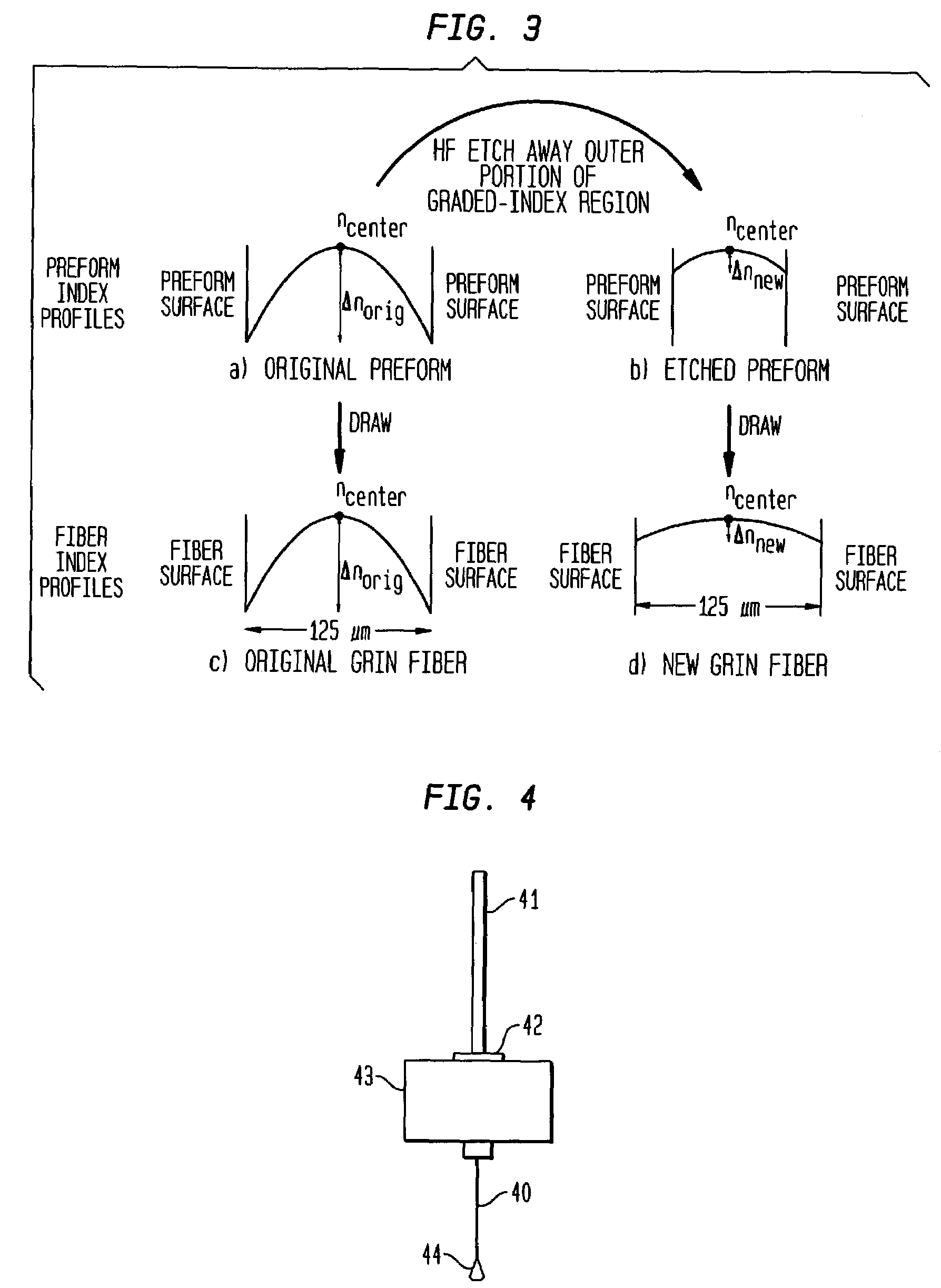 Method of fabricating graded-index optical fiber lenses