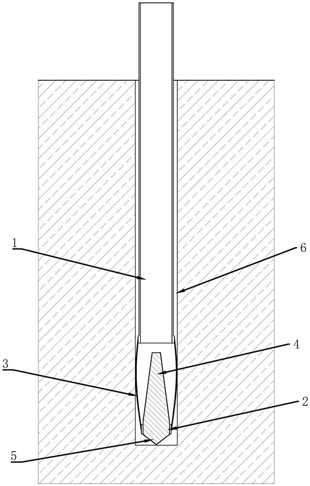 Foundation combined pile reinforcing method