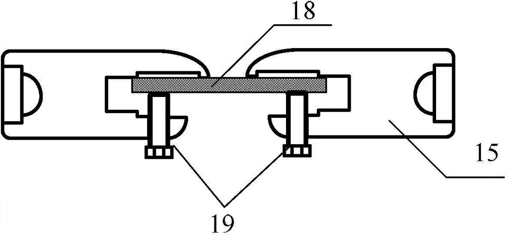 Device for insulating material surface flashover experiment and using method thereof