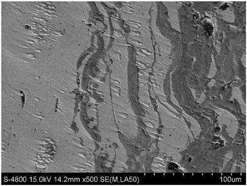 A method for preparing a wear-resistant band of nicrbsi-tin gradient composite coating on the surface of a drill pipe joint