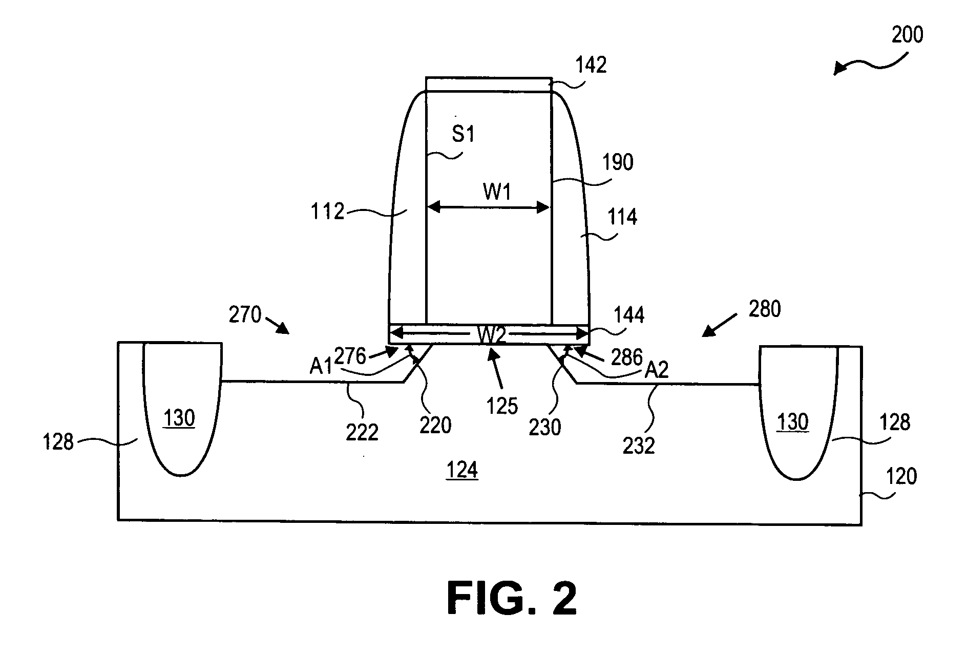 CMOS transistor junction regions formed by a CVD etching and deposition sequence