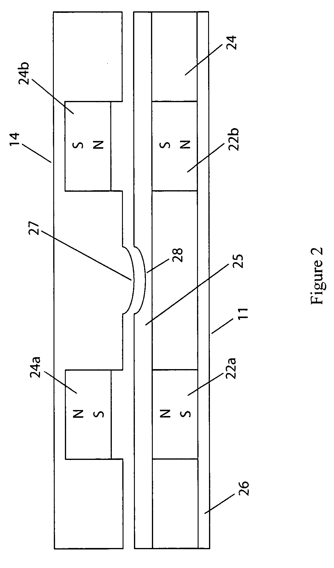 Magnetic planning board with stackable, snap-to-grid, self-aligning items