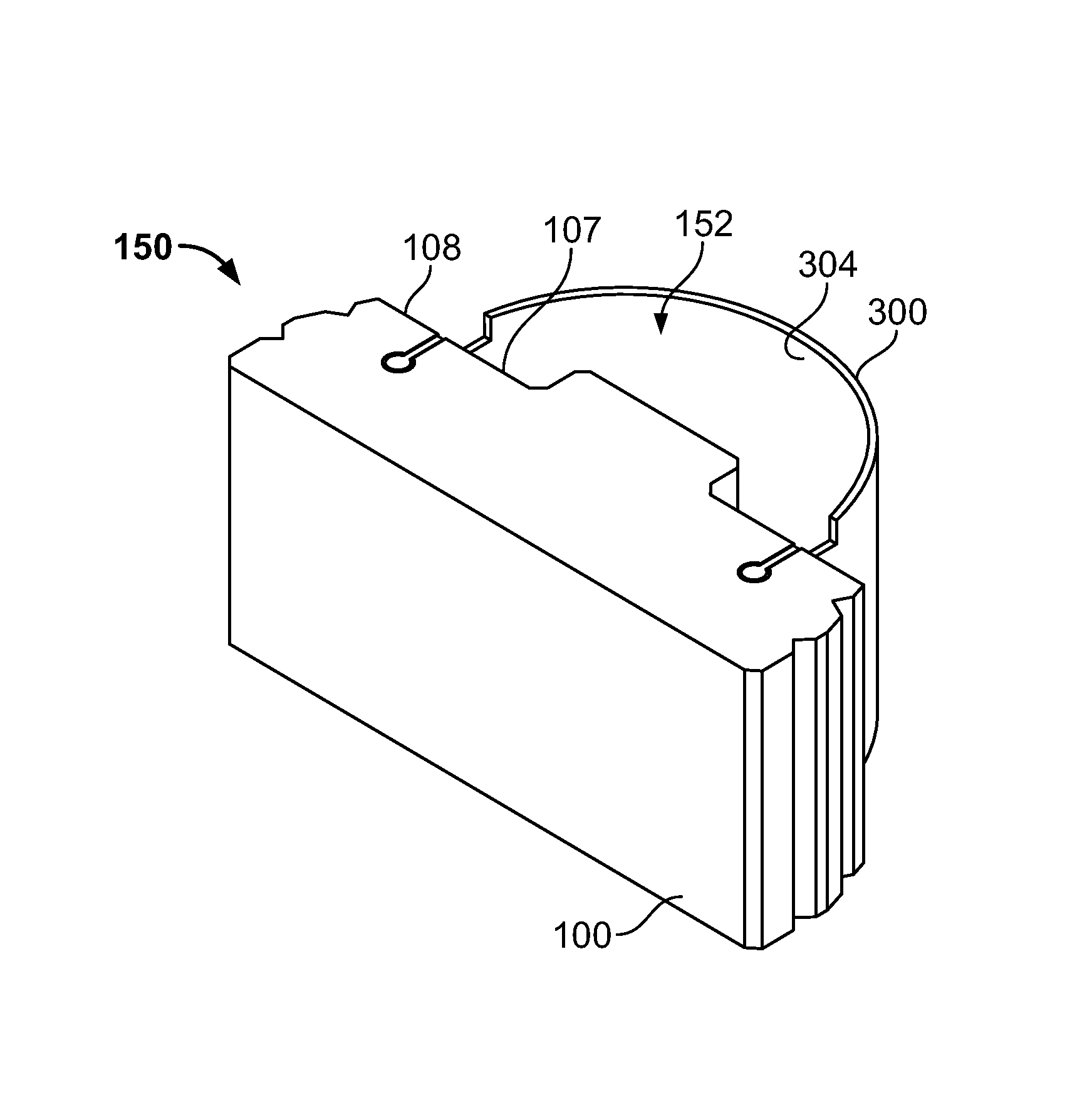 Wall block with barrier member