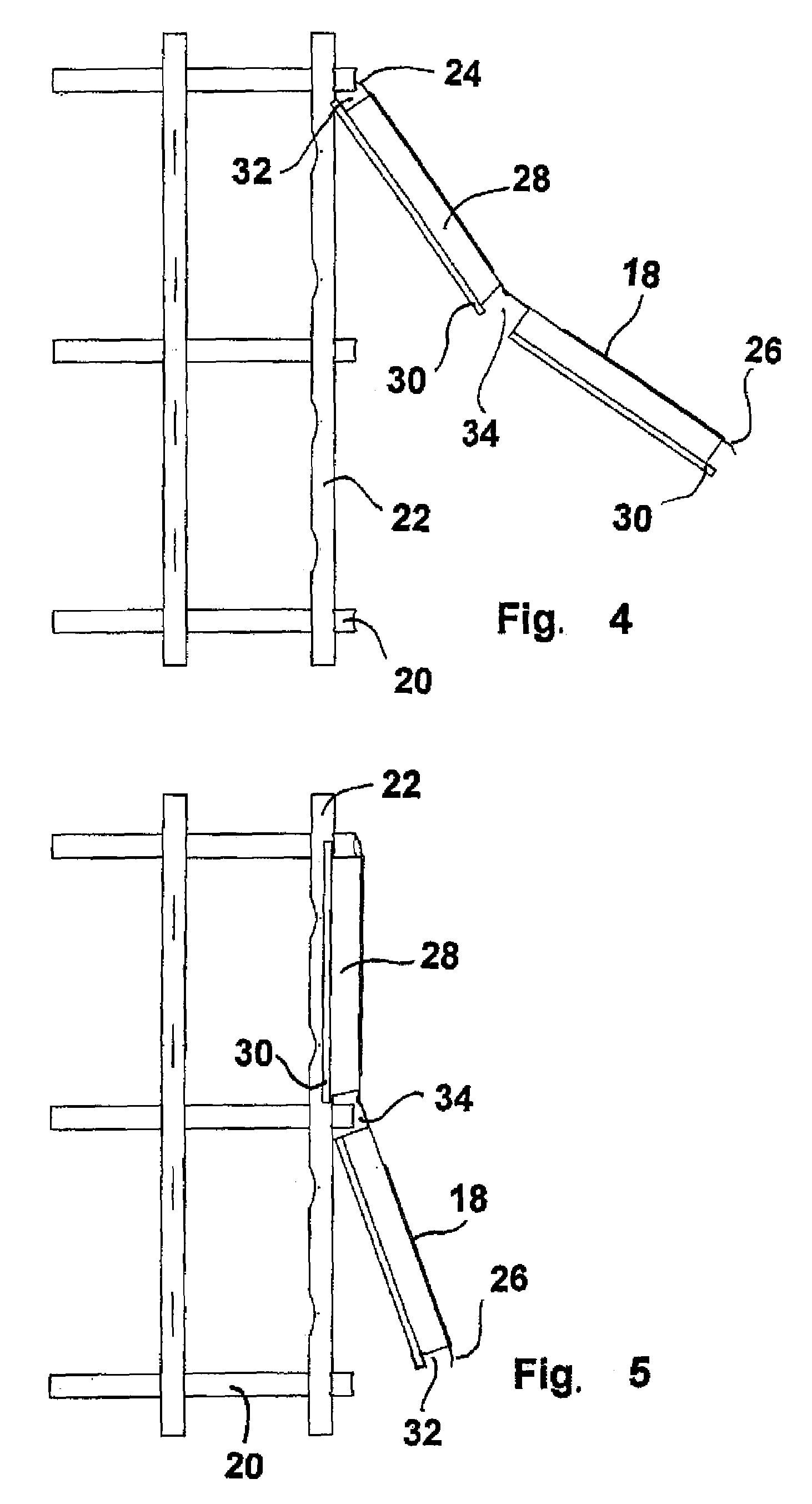 Identification plate for pallet container, and method of attaching an identification plate to a pallet container