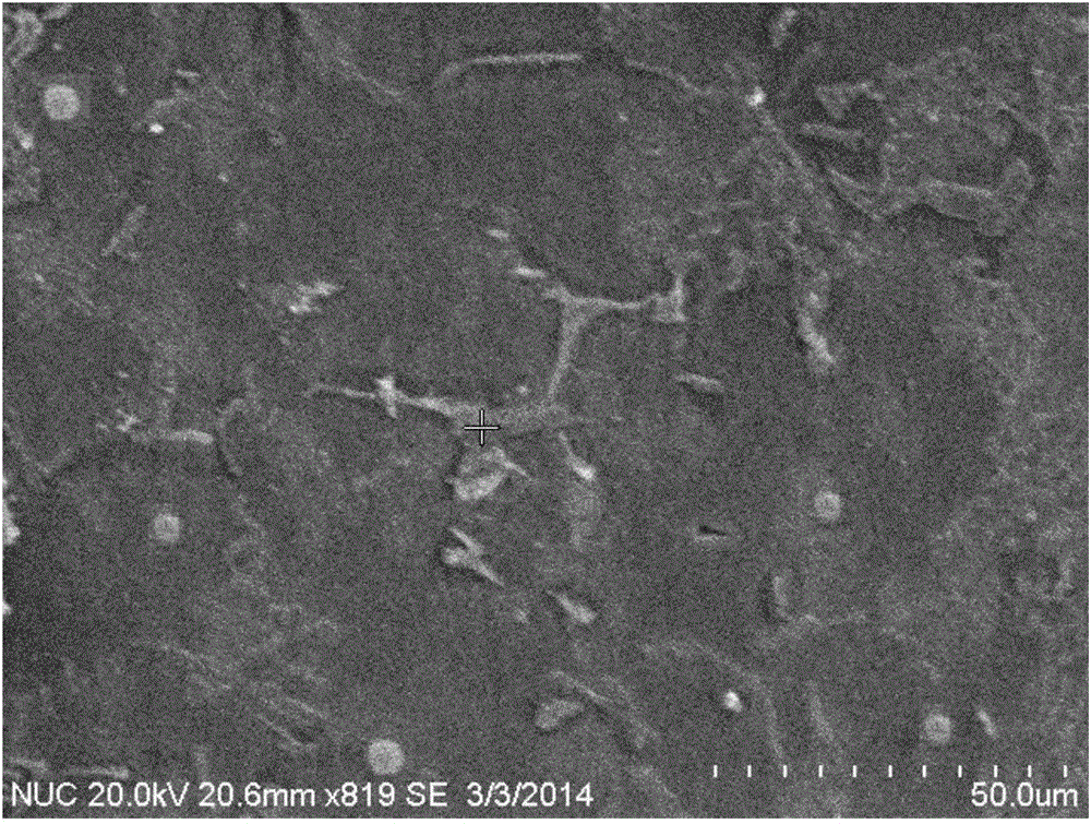 Preparation method of quasi-crystal reinforced type aluminum-based composite material