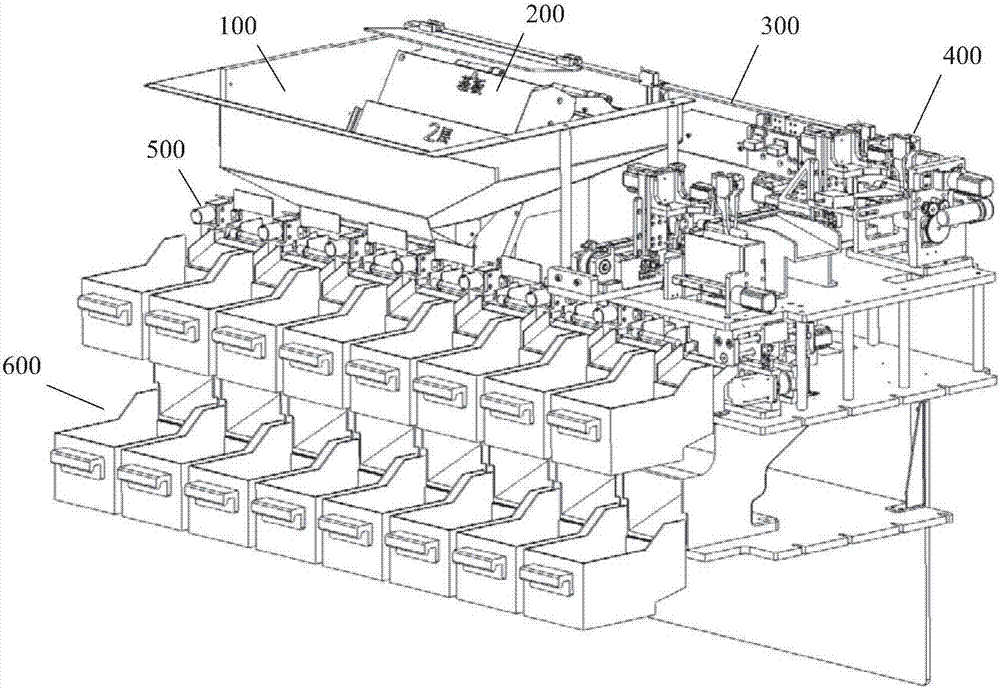 Conveying mechanism for test tube sorting device