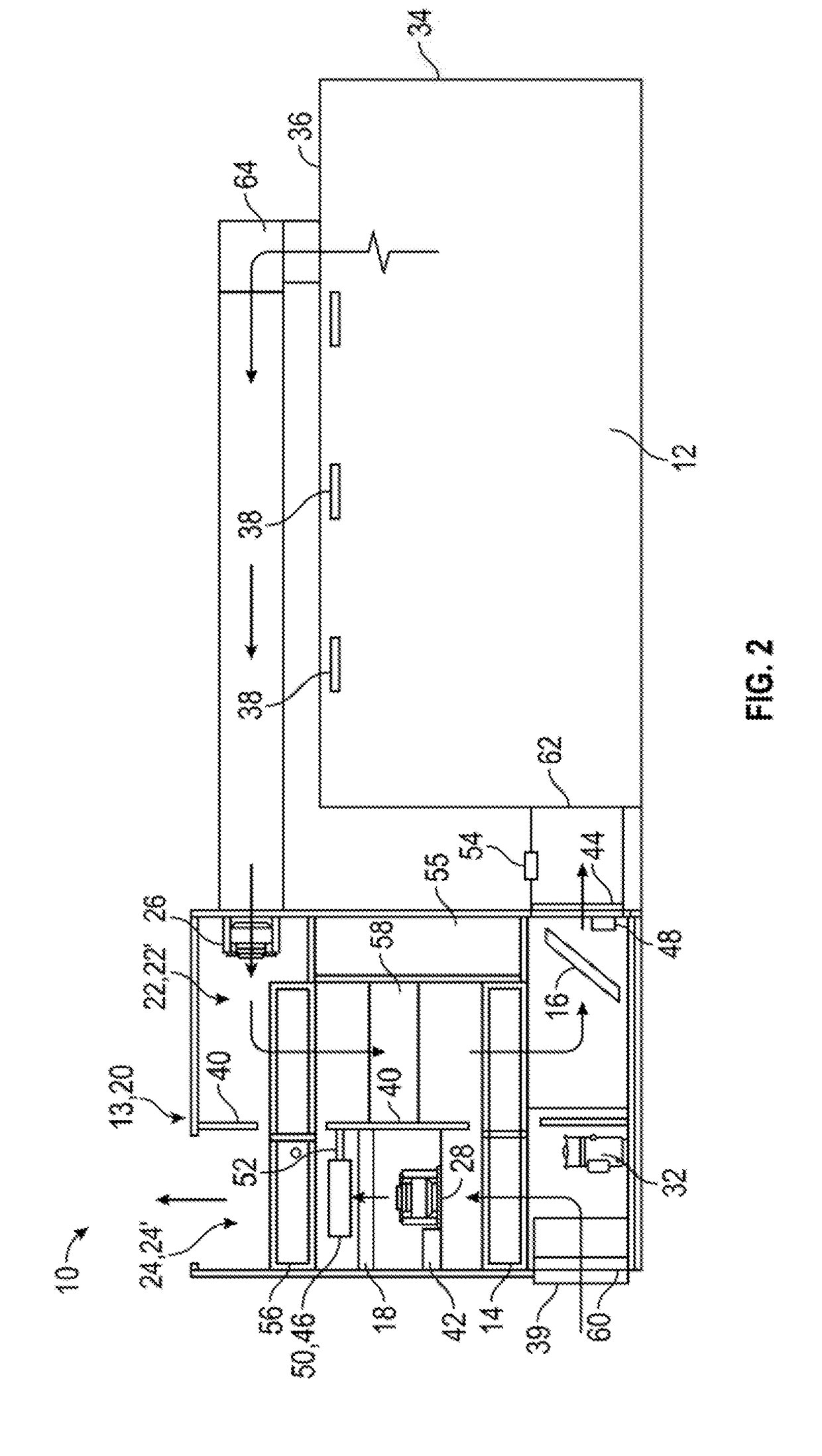 Contained growing space and environmental control system