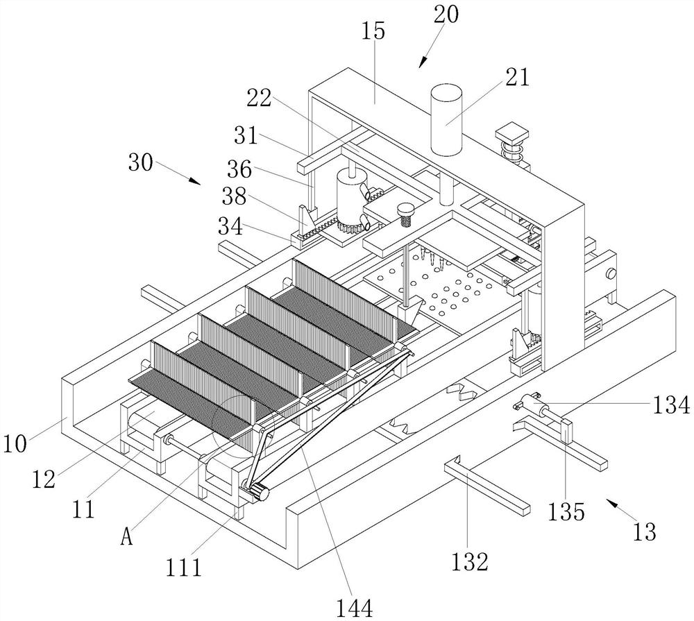 Automatic testing device for power supply connecting plate