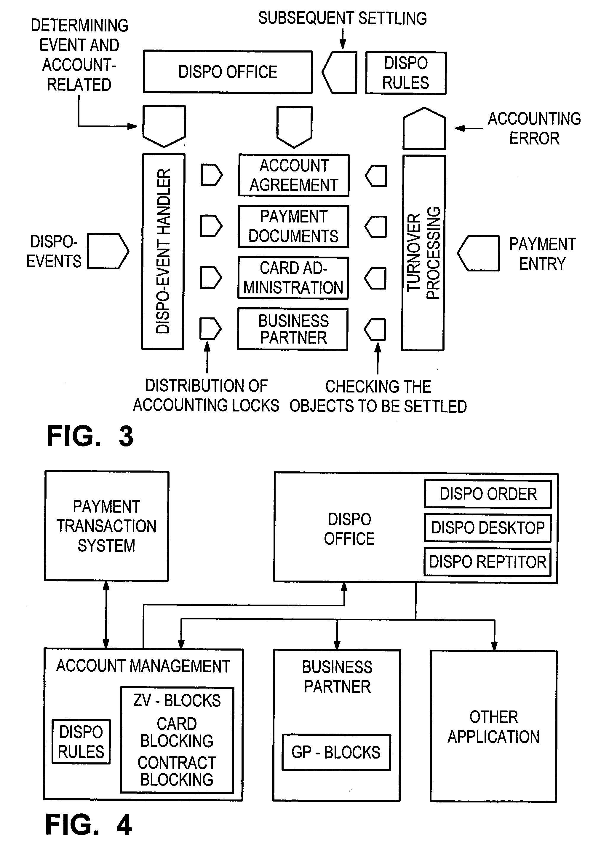 Method and apparatus for computer-implemented processing of payment entries