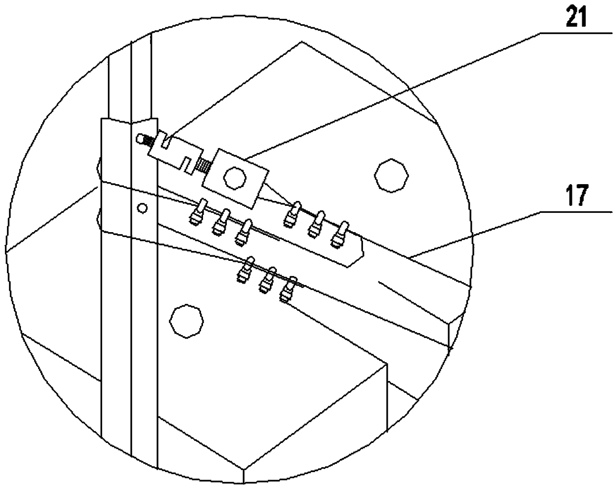 Anti-falling safety hanging basket for aerial work