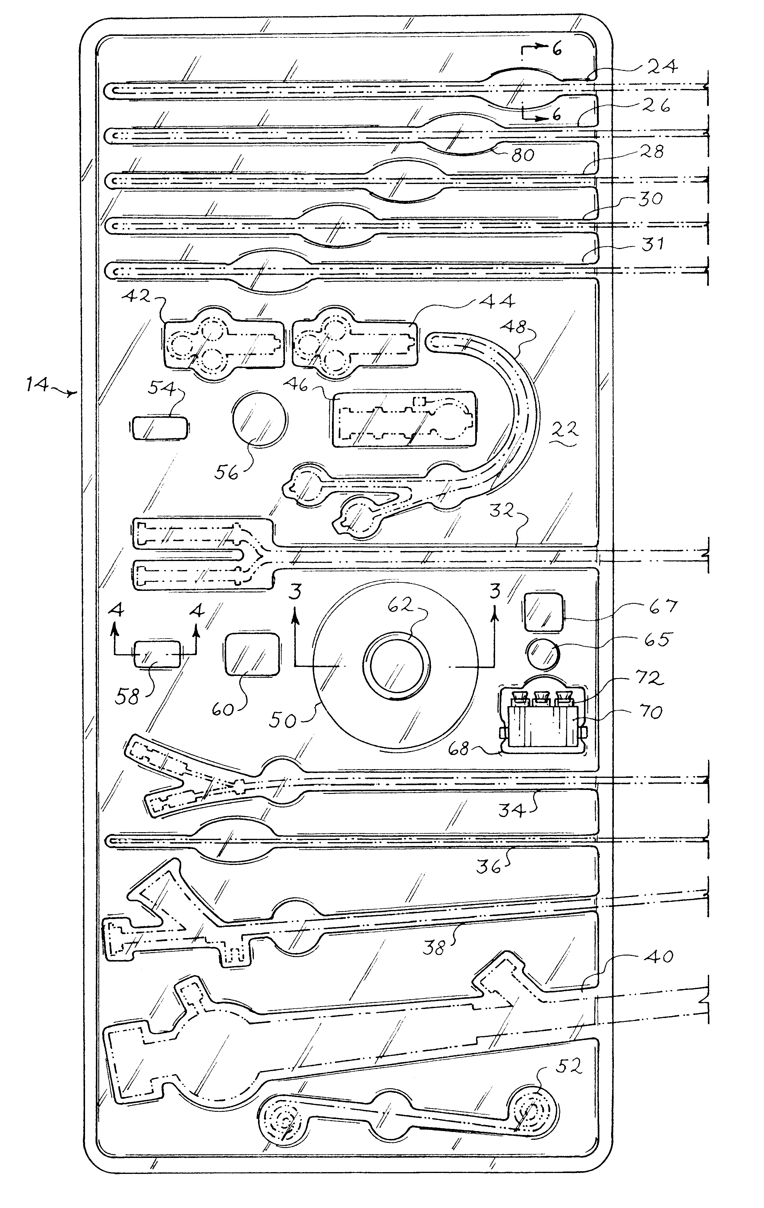 Surgical instrument tray and system