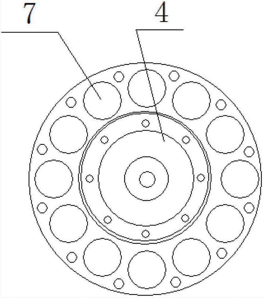 Shaft end motor of automobile electric control hydraulic independent shaft end driving system