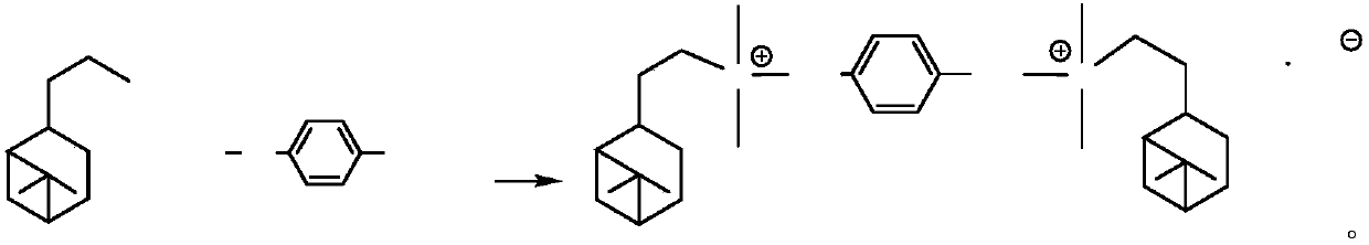 Hydrogenated nopyl gemini quaternary ammonium salt containing rigid hydrocarbon chain linking group, synthesis method and application thereof, and antibacterial agent