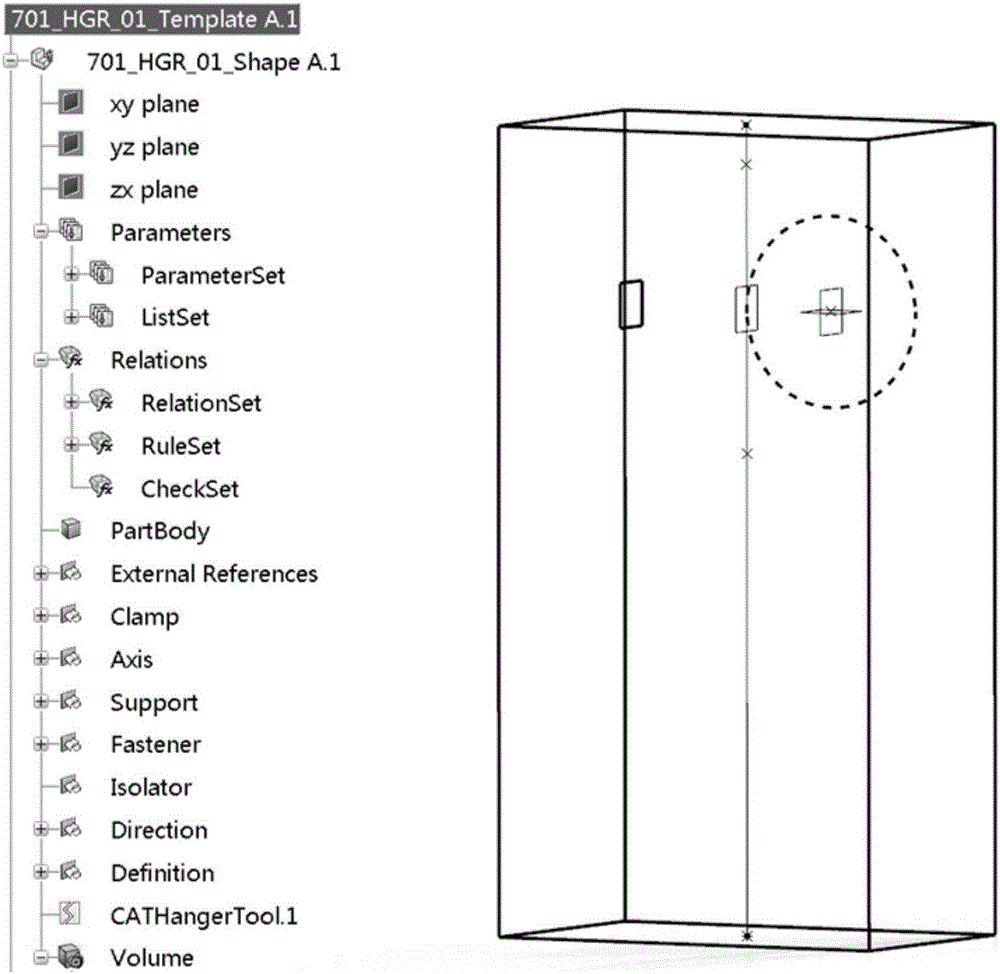 Framework association-based pipe support-suspension frame model reconfiguration method