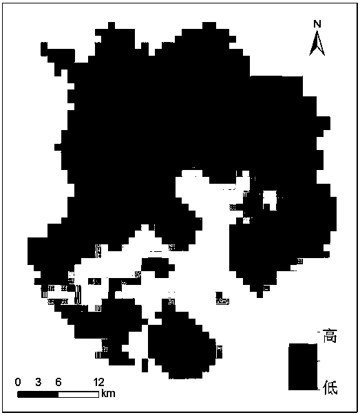 Atmosphere aerosol dynamic change multi-index comprehensive analysis method based on spatial autocorrelation and landscape pattern index