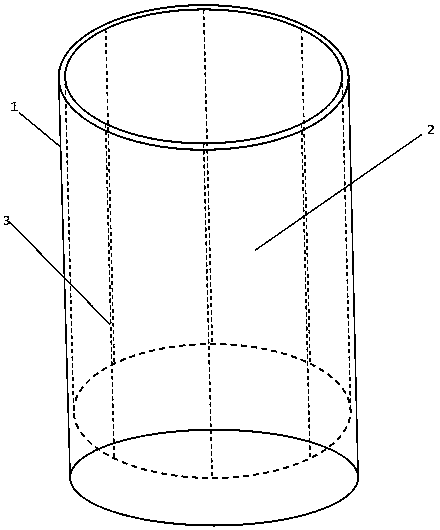 Heat-resisting dust collecting bag