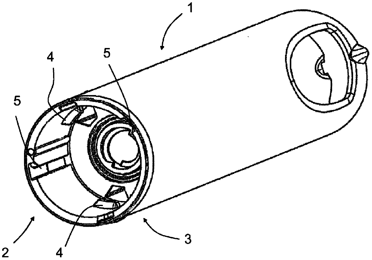 Cartridge holder and pen-type injector