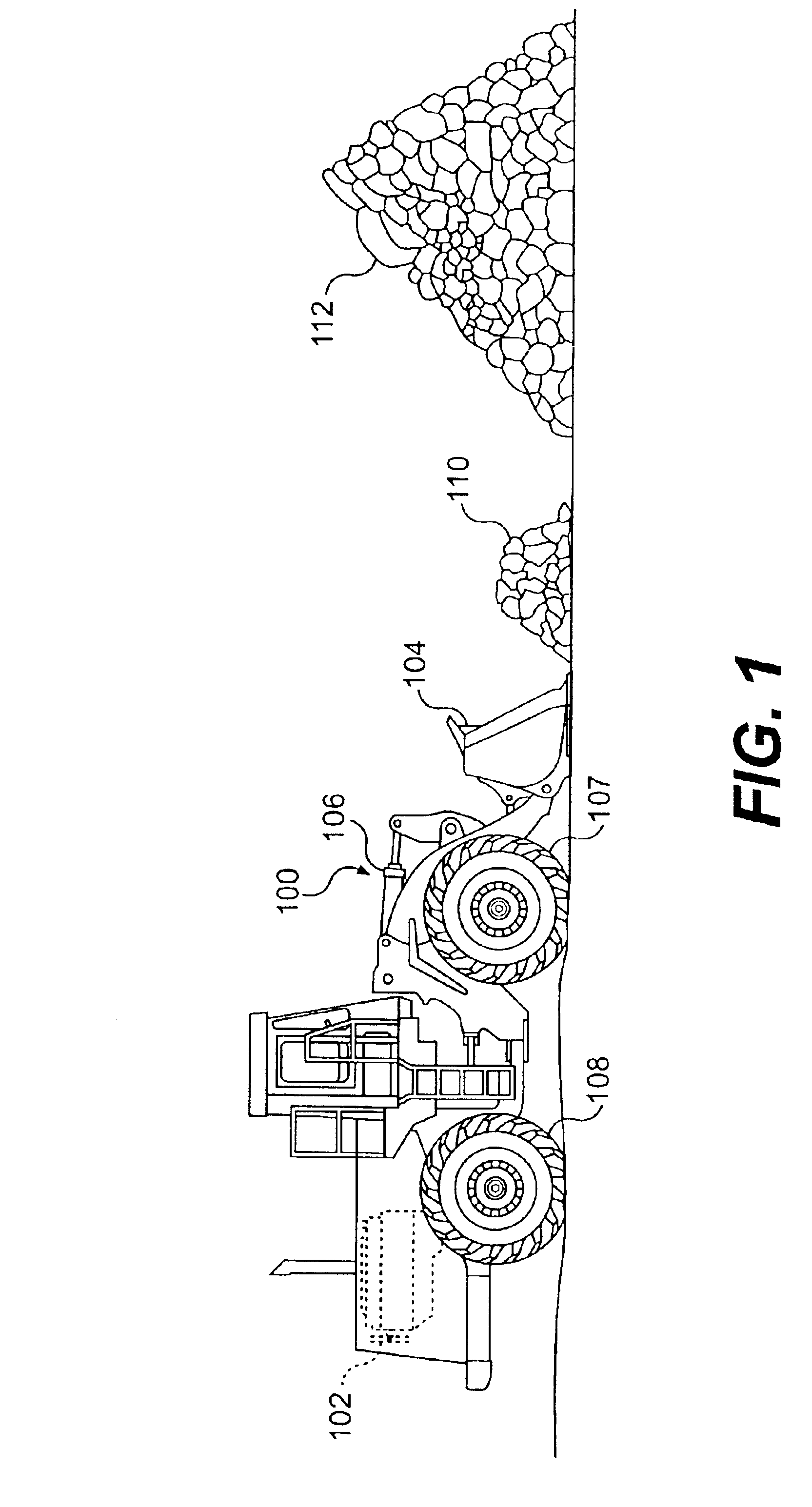 Method and system for automatic bucket loading