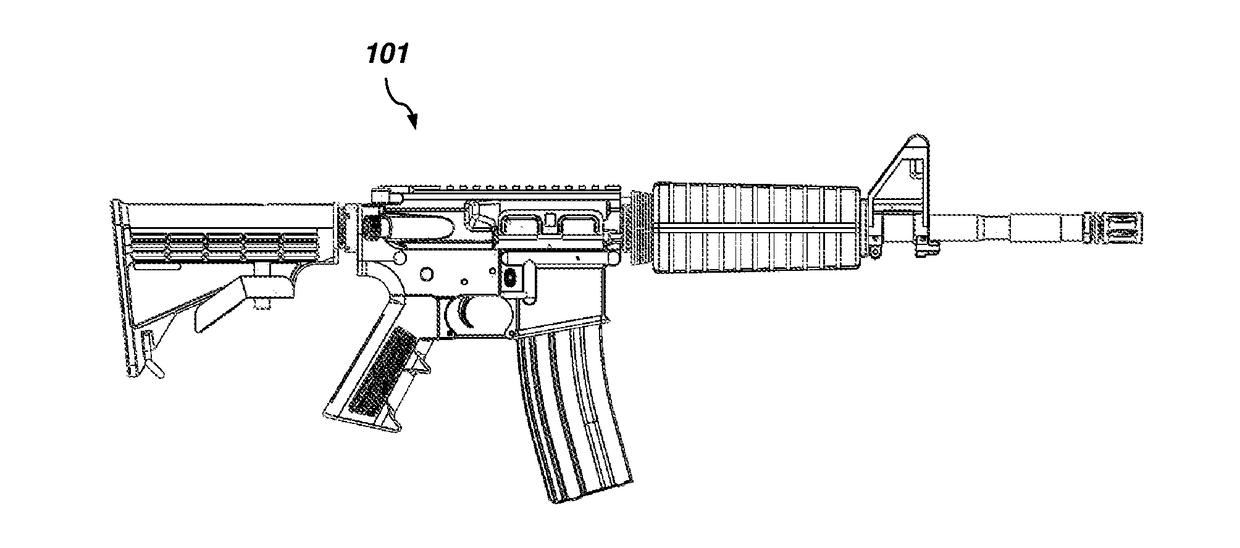 Ar based autoloading shotgun with a detachable magazine